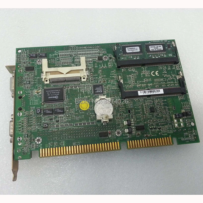 Промышленная плата управления PCA 6751 REV: B1 ISA полудлинная промышленная карта с ЦП