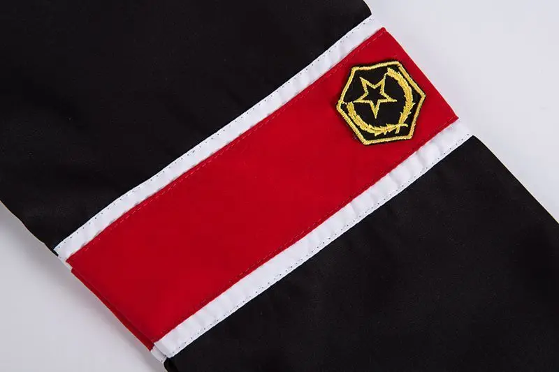 Красная Ретро Модная хлопковая рубашка с вышивкой в память Майкла Джексона MJ