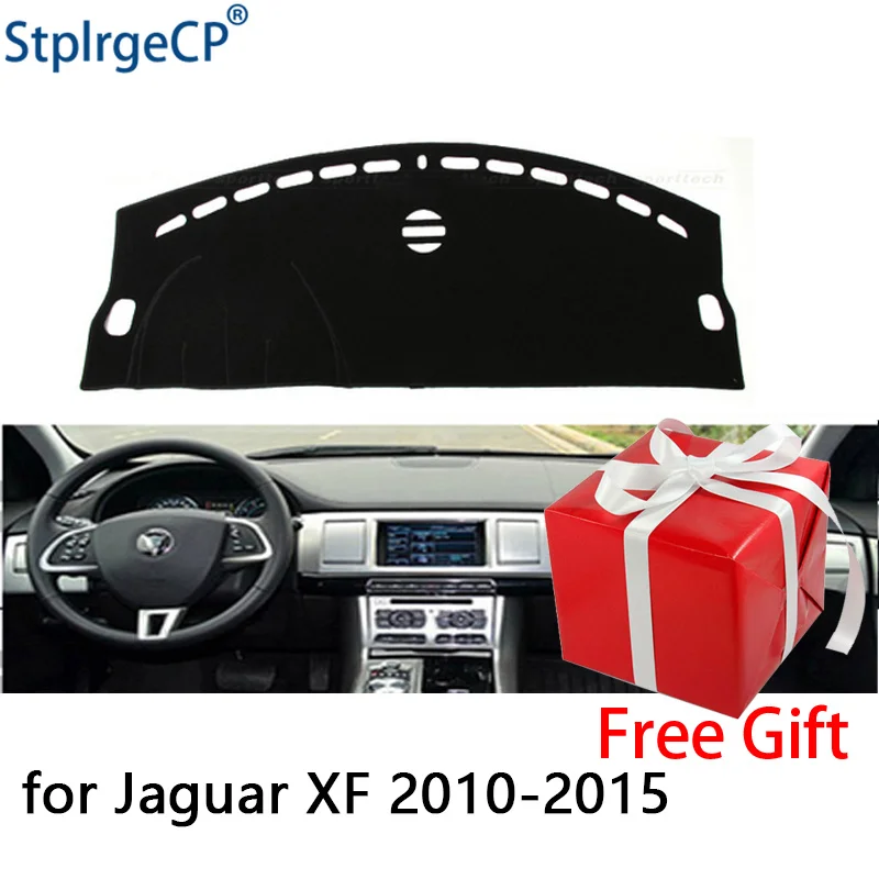 

for Jaguar xf XFL 2010-2015 dashboard mat Protective pad Shade Cushion Pad interior sticker car styling accessories