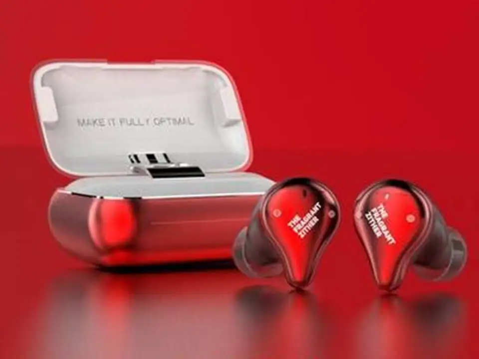 TFZ X1E Динамический драйвер Bluetooth 5,0 IPX7 водонепроницаемый настоящий беспроводной высококачественный наушник-вкладыш - Цвет: Red