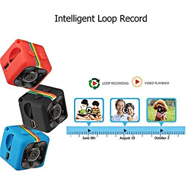 SQ11 HD 1080P Мини спортивная DVR камера с Full инфракрасным ночным видением Спортивная