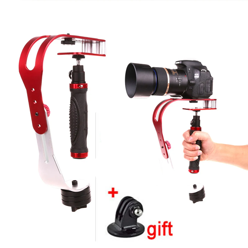 Мини ручной стабилизатор видео Steadicam для цифровой камеры HDSLR DSLR видеокамера DV