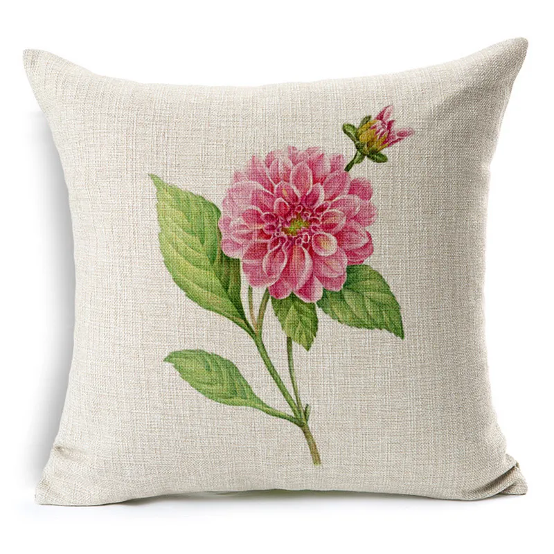 wholesale high quality wedding gift decor pillowcase Nordic Fresh green plants Refreshing home office car sofa cushion cover | Дом и сад