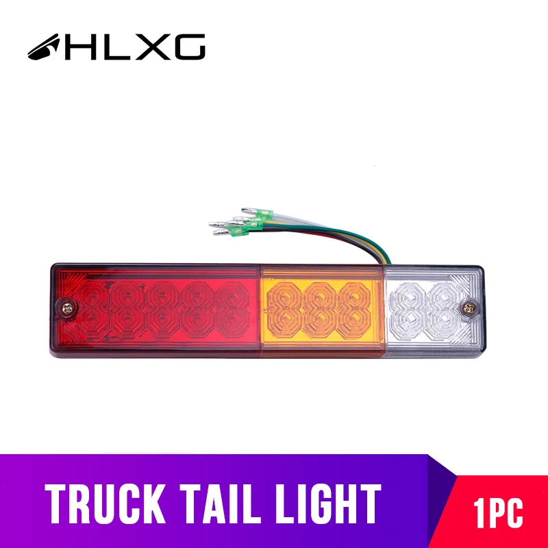 20 светодиодный автомобильный Грузовик прицеп задний блок освещения фонарь