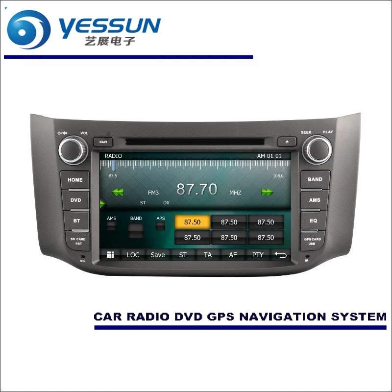 YESSUN для Nissan Sylphy/Pulsar/Sentra 2012~ Автомобильный Радио CD dvd-плеер усилитель HD ТВ экран gps Навигация Аудио Видео