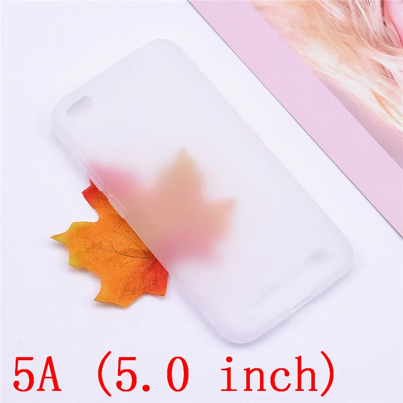 Transparent white 5A Силиконовый чехол для Xiaomi Redmi 7A, чехол, Мягкий ТПУ силиконовый чехол, чехол для телефона, для Xiaomi Redmi 6A 4A 5A 7A, чехол, бампер - Цвет: Transparent white 5A