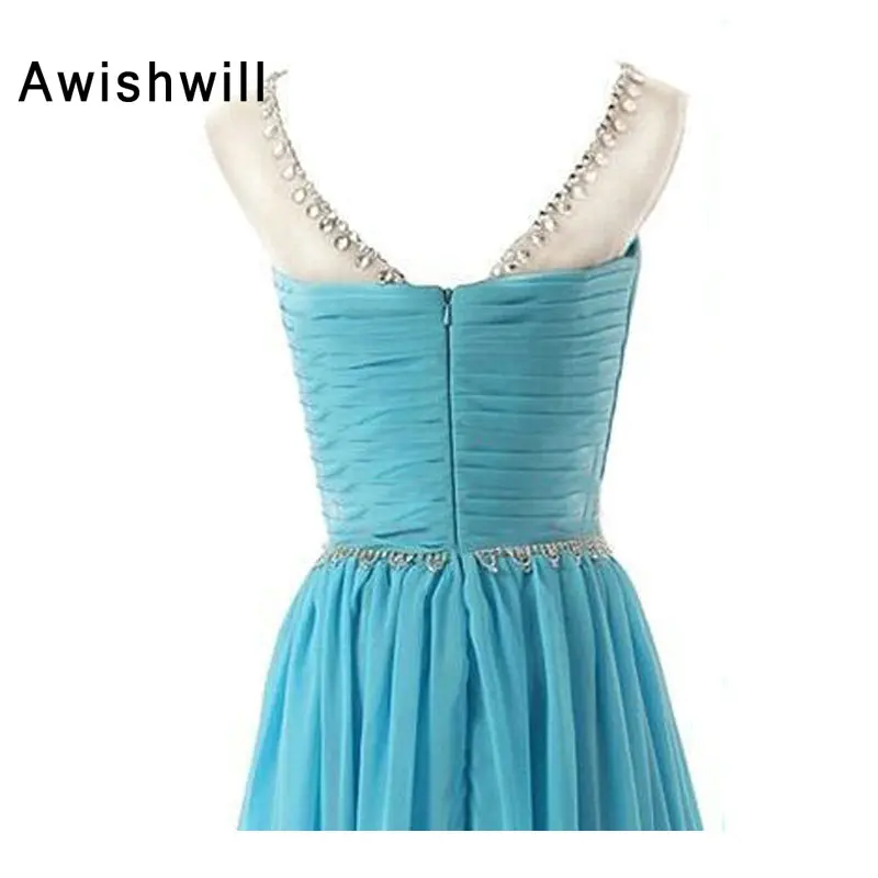 Женское вечернее платье до пола шифоновое с длинными рукавами крылышками и