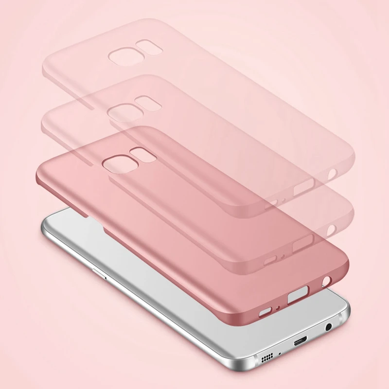Чехол s7edge для Samsung Galaxy S7 Edge S10 S9 S8 plus армированный жесткий Гибридный матовый чехол