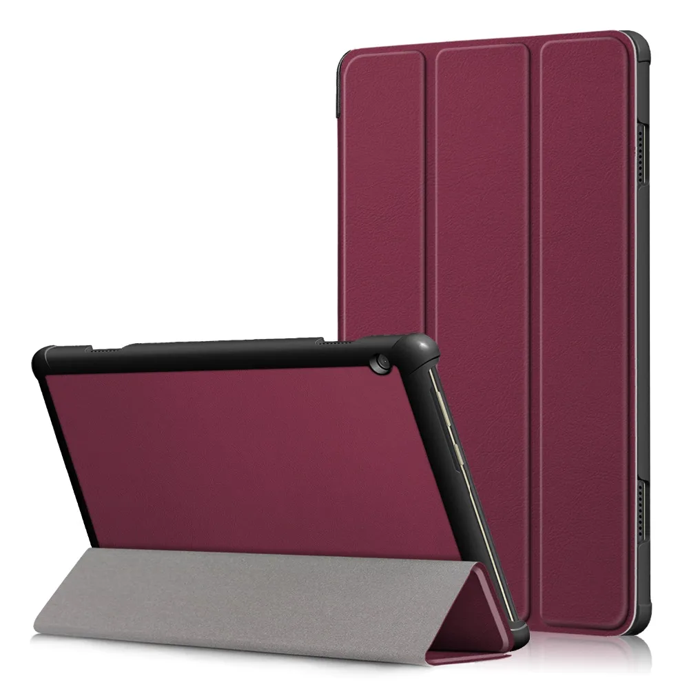 Чехол для lenovo Tab M10 TB-X605F с красивым принтом, трехслойный Магнитный чехол Tab M10 M 10X605 X605f, защитный чехол для планшета