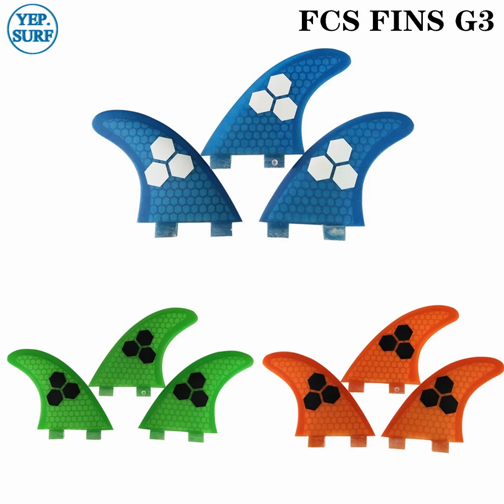 FCS Fin G3 плавники для серфинга/синий/зеленый плавник серфинга|Серфинг| |