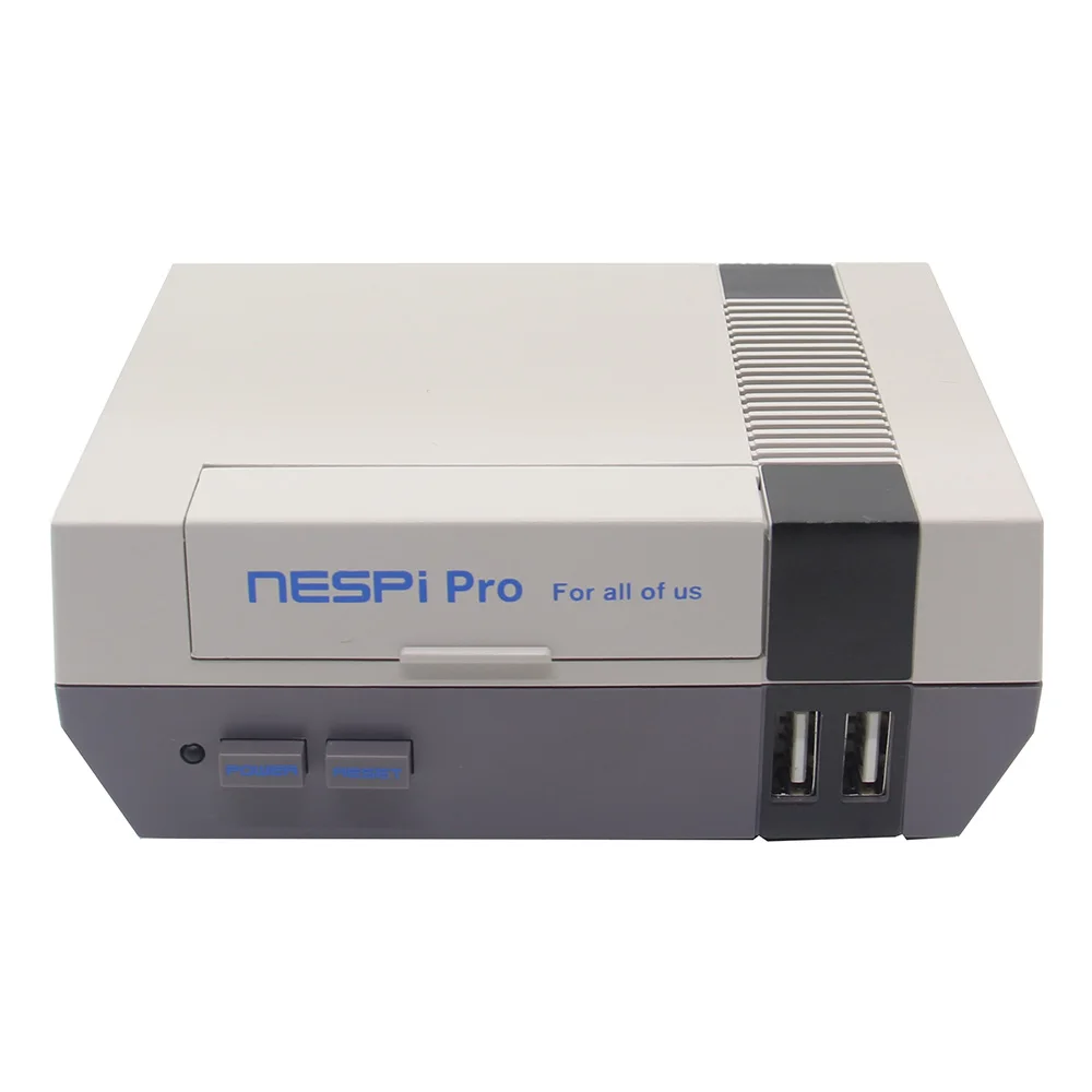 Чехол RetroPie Raspberry Pi 3 B +(Plus) NESPi Pro с игровой приставкой RTC NES FS Style корпус для консоли +