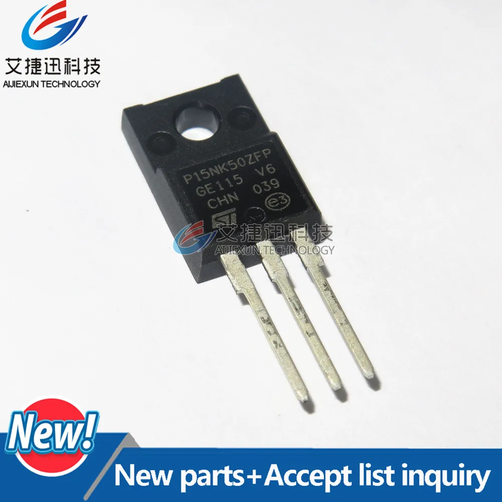 

5 шт. STP15NK50ZFP TO220F MOSFET Trans MOSFET N-CH 500 В 14A 3-контактный (3 + Tab) TO-220FP трубка в наличии 100% новый и оригинальный