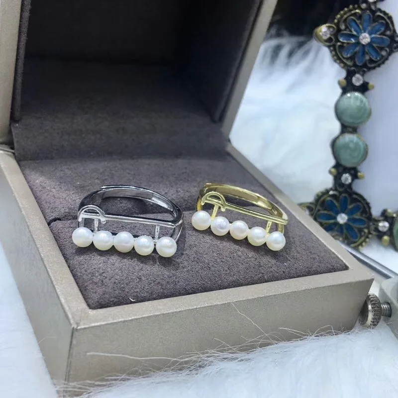 

Hot Design 925 Sterling Silver Adjustable Ring Findings Mountings Settings Parts Fittings for Pearls Jade Corals Stones Beads