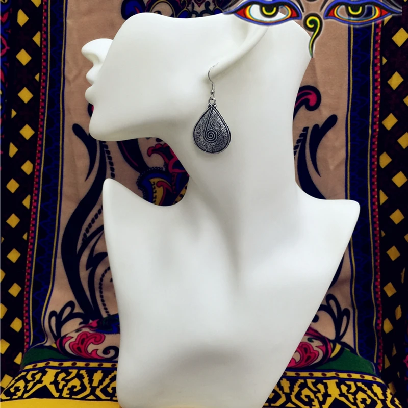 LosoDo хиппи Цыганская индийская мода женские ювелирные изделия boho серебро Непал