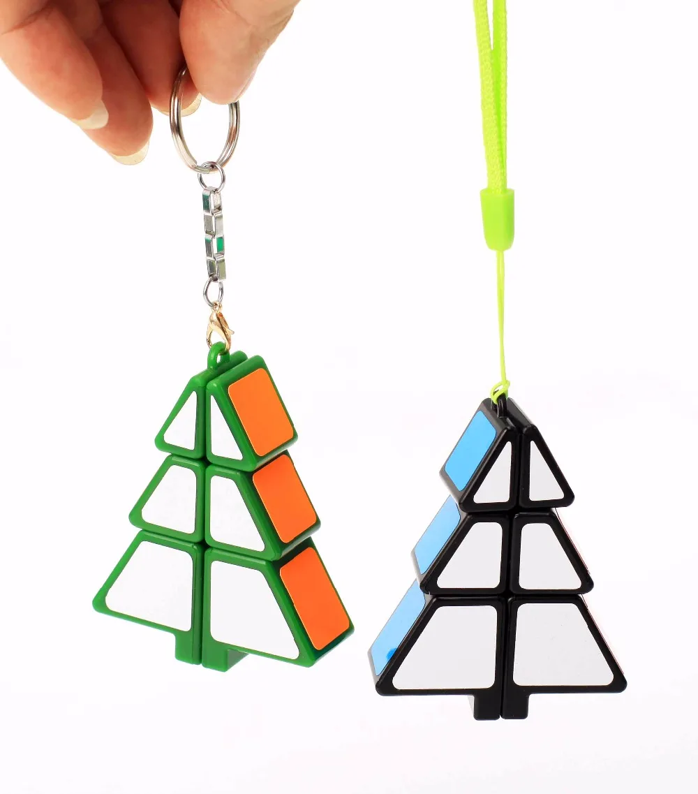 

New Vesion ZCUBE Christmas Tree Cube 3x3x3 speed Puzzle Magic Professional Educational Cubos magicos Kid Toys as Christmas Gift