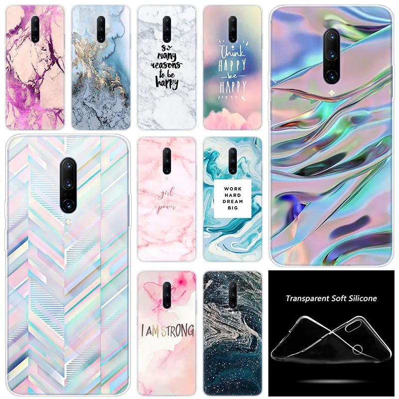 Чехол для телефона OnePlus 7 Pro Прозрачный Силикон ТПЭ 6 6T 5 5T 3 3T|Бамперы| |