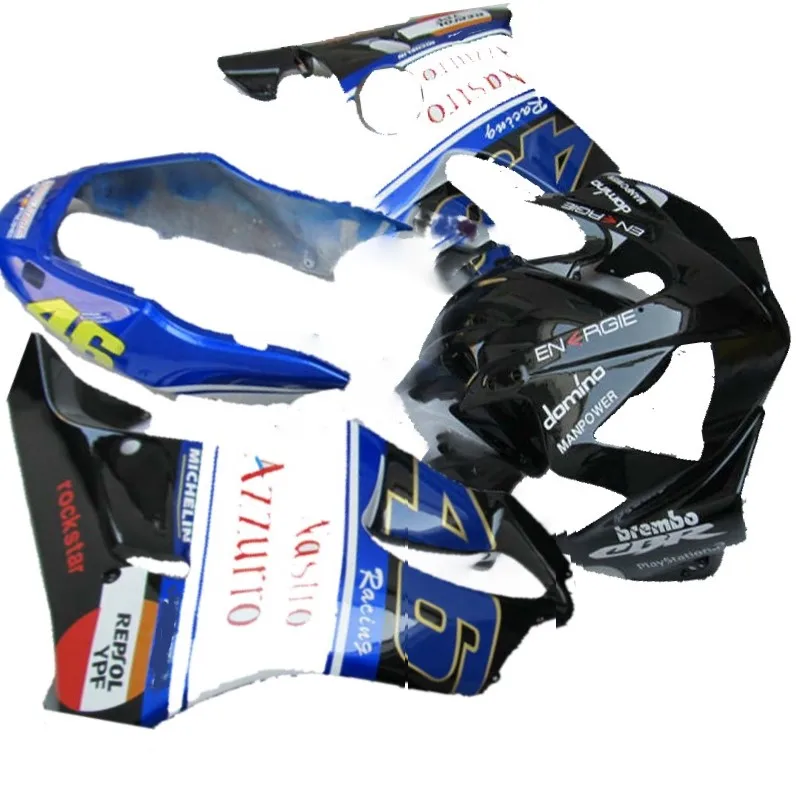 

Nn-Injection mold for HONDA CBR 600 F4i fairings Blue white 2004 2005 2006 2007 CBR600 F4i 04 05 06 07