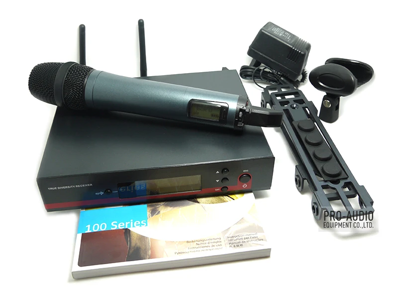 Профессиональная EW135G3 UHF Беспроводная караоке система с EW100G3 Handhold беспроводной передатчик микрофон для живого вокала речи