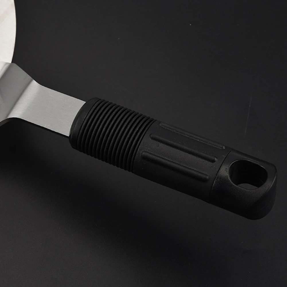 Stainless Steel Home Kitchen Accessories Bakeware Cooking Round Peel With Wooden Handle Bar Cake Spatula Lifter Pizza Shovel | Дом и сад