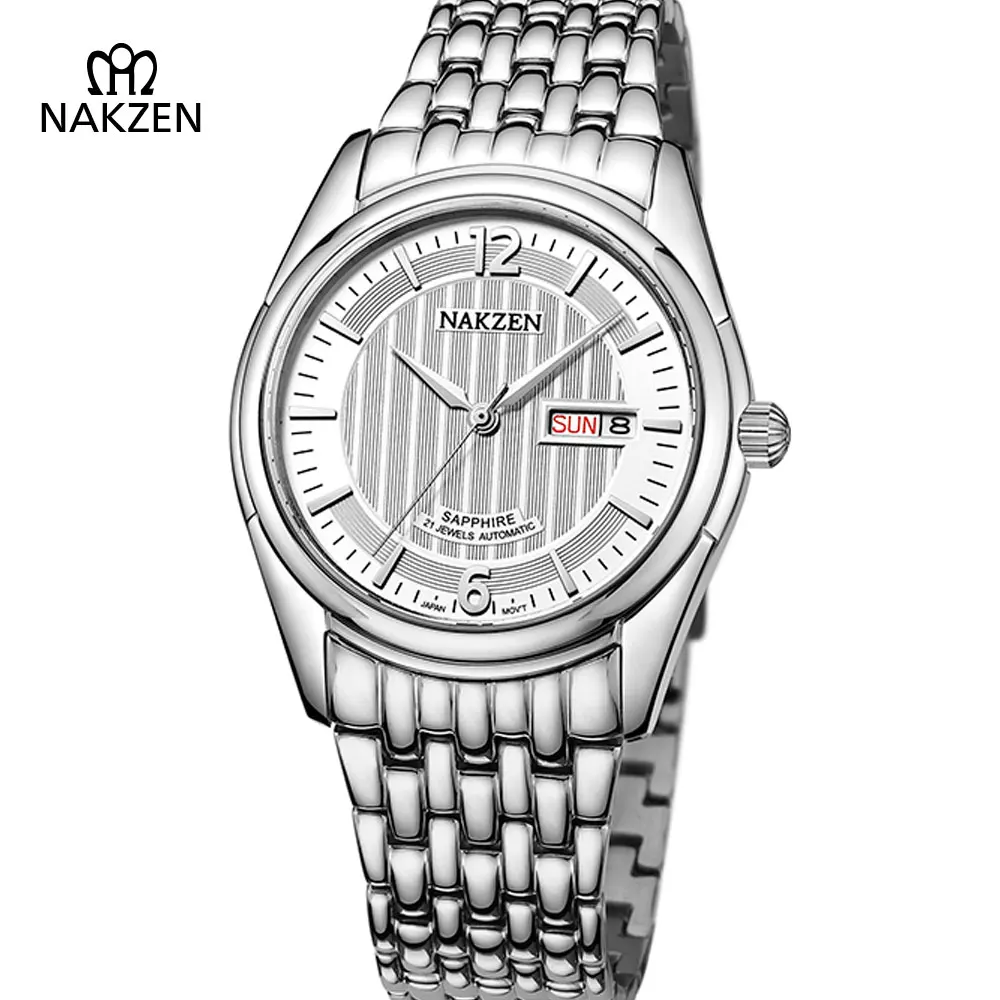 Men Watches Classic Miyota Automatic Mechanical 5Bar Waterproof Stainless Steel Business Clock For Male Wrist Watch | Наручные часы