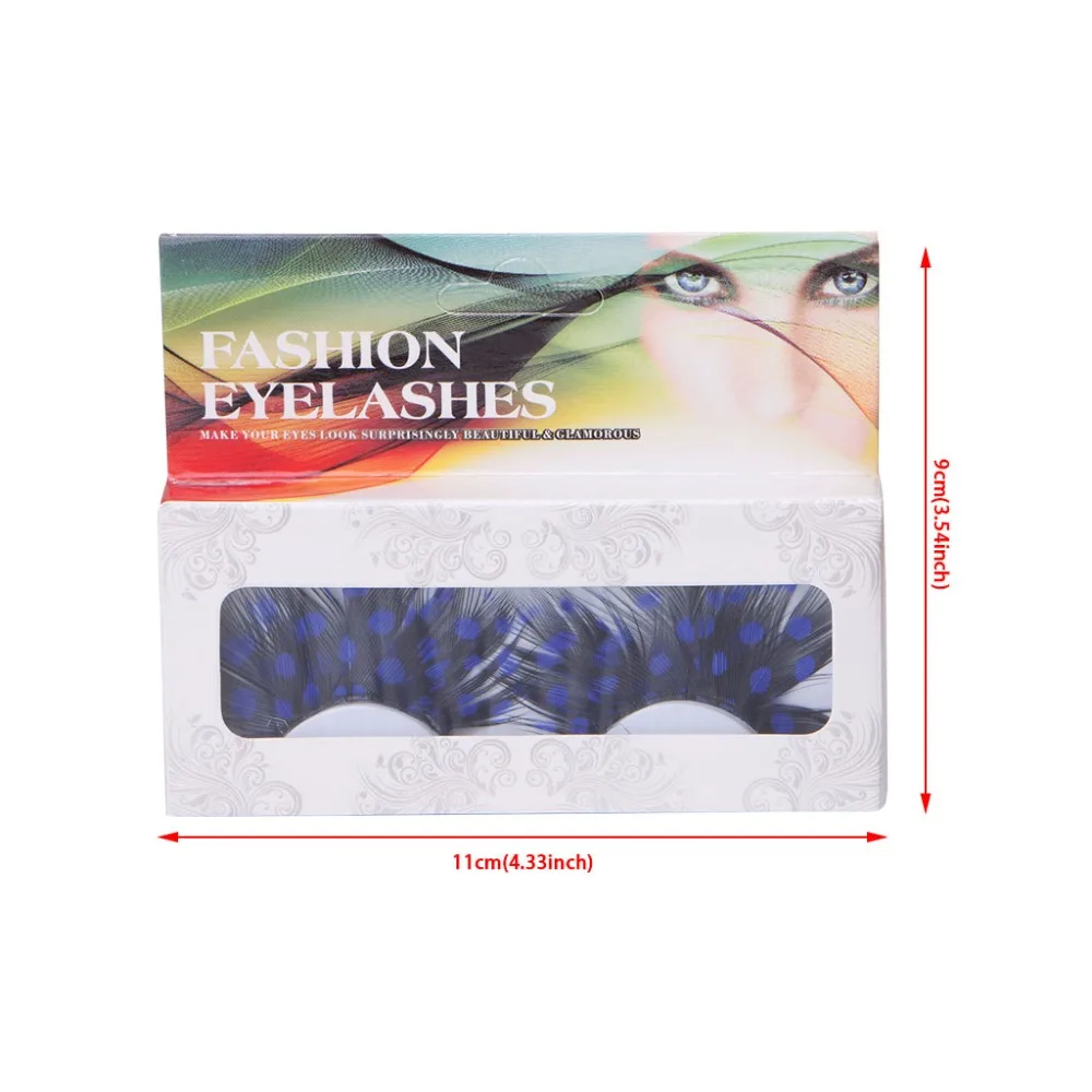 1 пара накладные ресницы Китая по оптовым ценам перо косметический вечерние