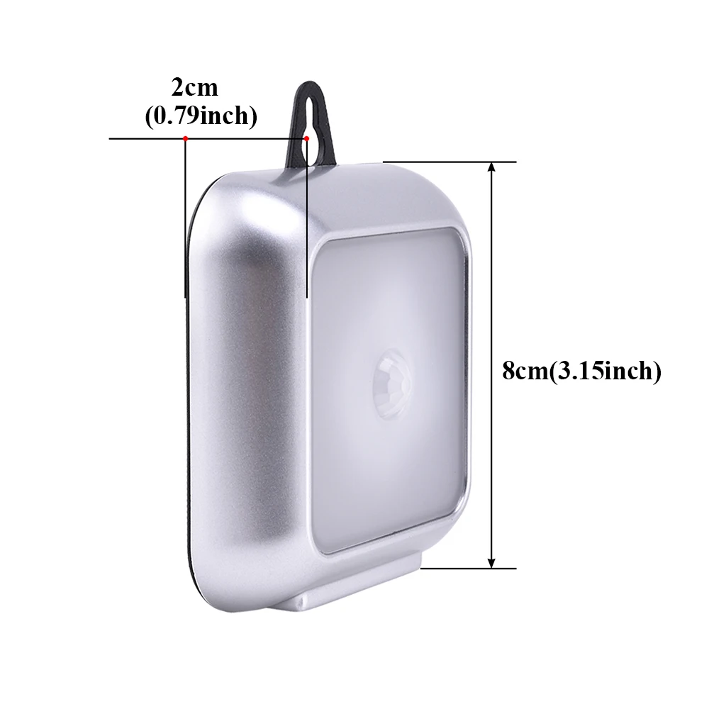 PIR датчик движения светодиодный светильник для шкафа ультра тонкий портативный