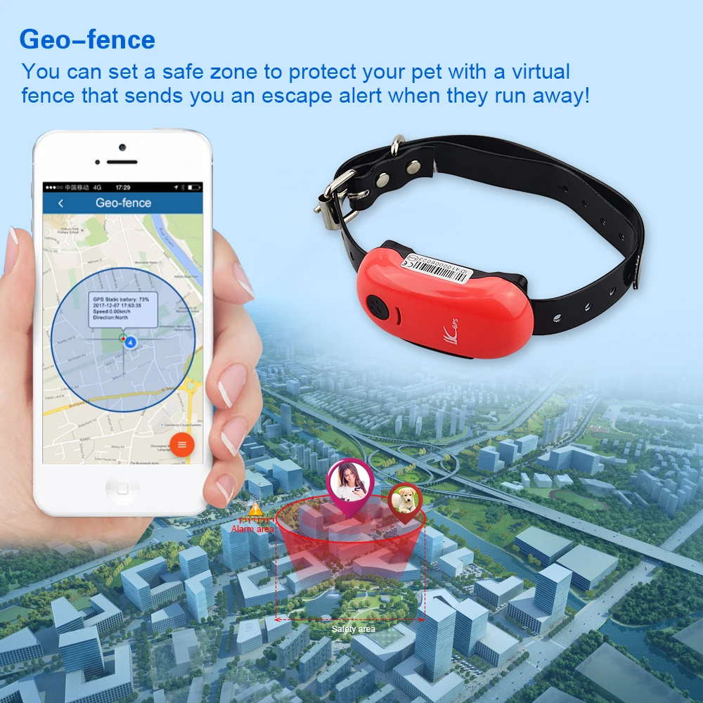 Длительное время ожидания gps детей/домашних животных система слежения анти