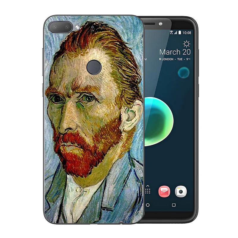 Для HTC Desire 12 Plus + чехол для телефона задняя крышка 6 0 дюймов мягкий тонкий ТПУ