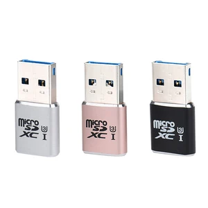 USB устройство чтения Micro SD карт, 5 Гбитс, сверхскоростной USB 3,0 Micro SDXC TF T-Flash адаптер для чтения карт