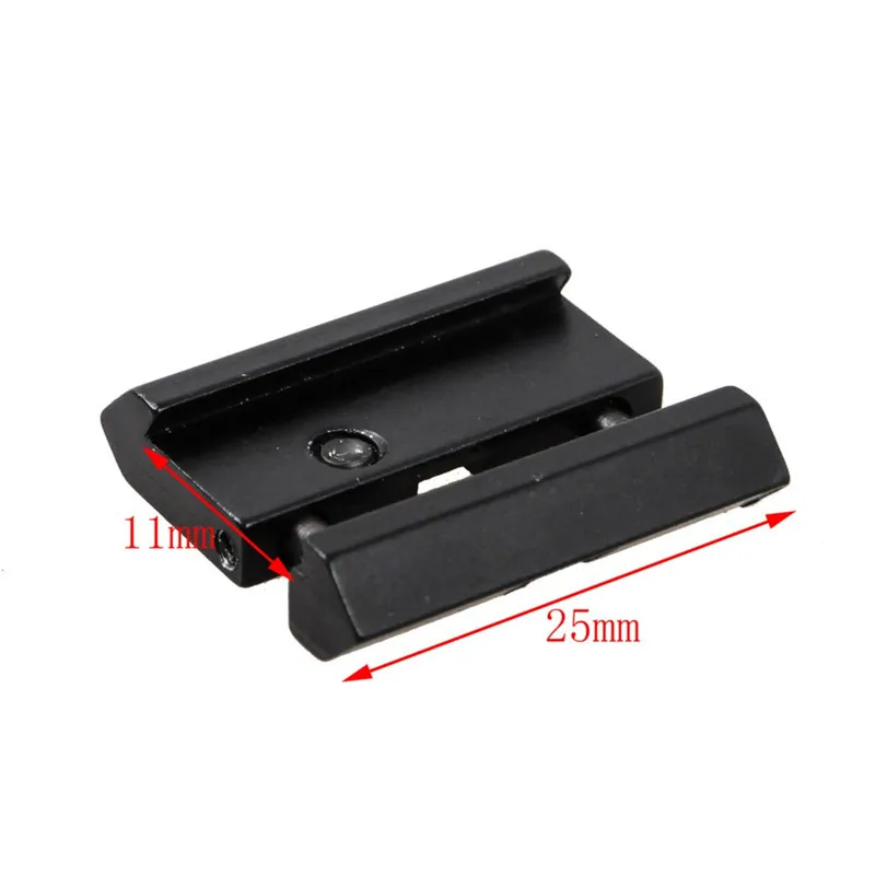 2 шт./лот ласточкин хвост на Вивер Пикатинни База оснастки в Железнодорожный