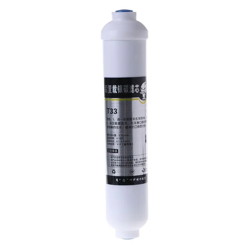 

Compatible Water Filter Cartridge Activated Carbon Replacement 2 Point Interface