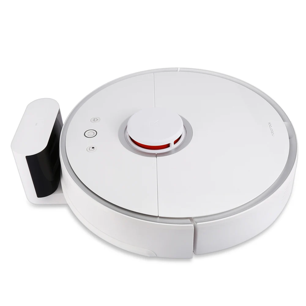 EU Plug Робот-пылесос Roborock S50 2 умная очистка Автоматическая подметание влажной уборки управление приложением автоматическое планирование заряда патч белый - Цвет: EU Plug