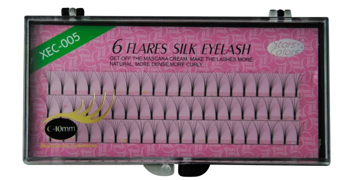 6D шелковые ресницы высокого качества натуральные для наращивания ресниц