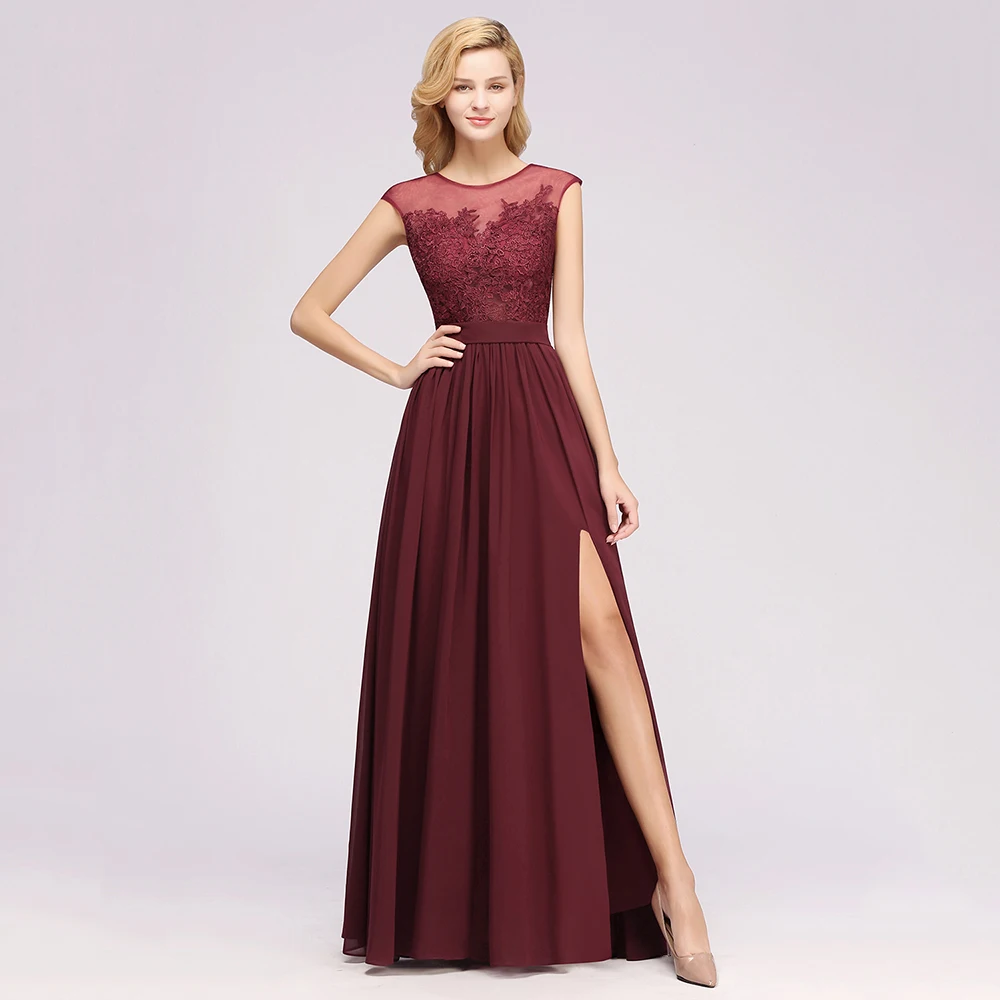 Robe demoiselle d'honneur сексуальное розовое кружевное платье подружки невесты с