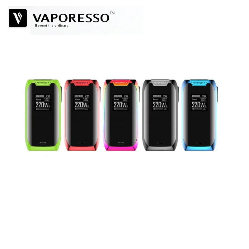 Оригинальный испаритель Vaporesso Revenger X 220W TC бокс мод подходит для NRG Tank 18650 battery VS Vgod