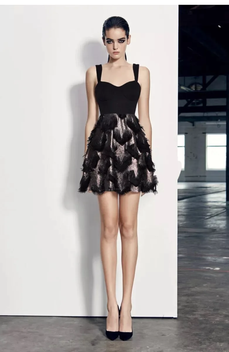 Ремни для бандажа платье трапециевидной формы без рукавов черный ночной клуб