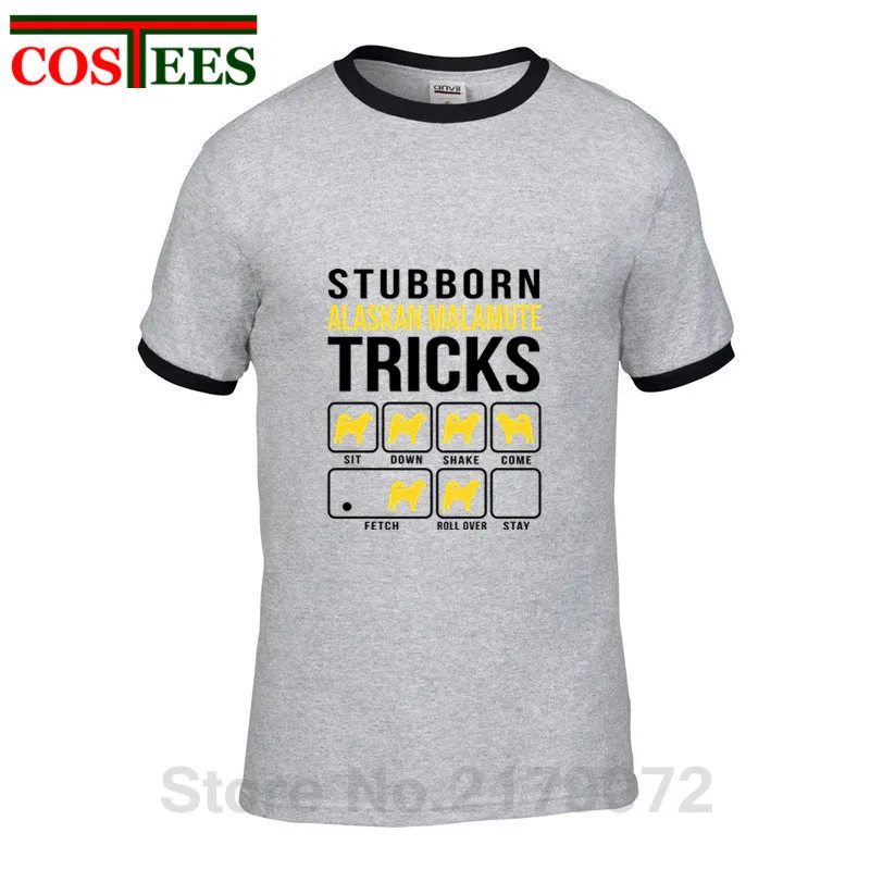 2019 новый летний Лидер продаж самоед упрямый фокусы футболки мужские стильные