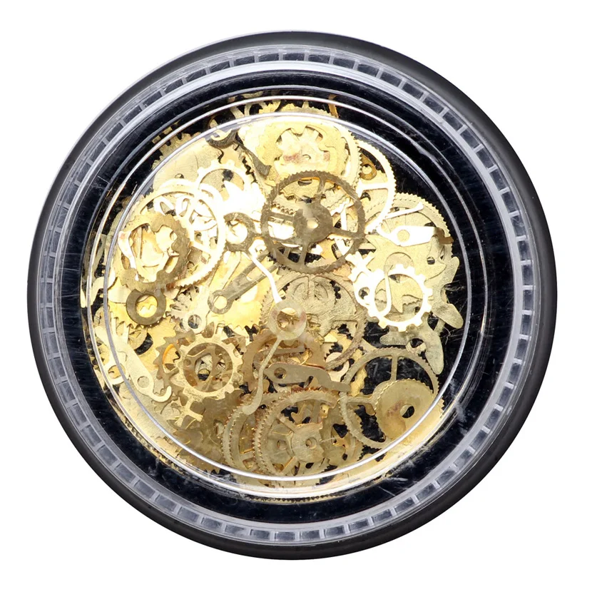 Beautome золото и смешанный цвет ультра тонкие паровые части время колесо Паровая