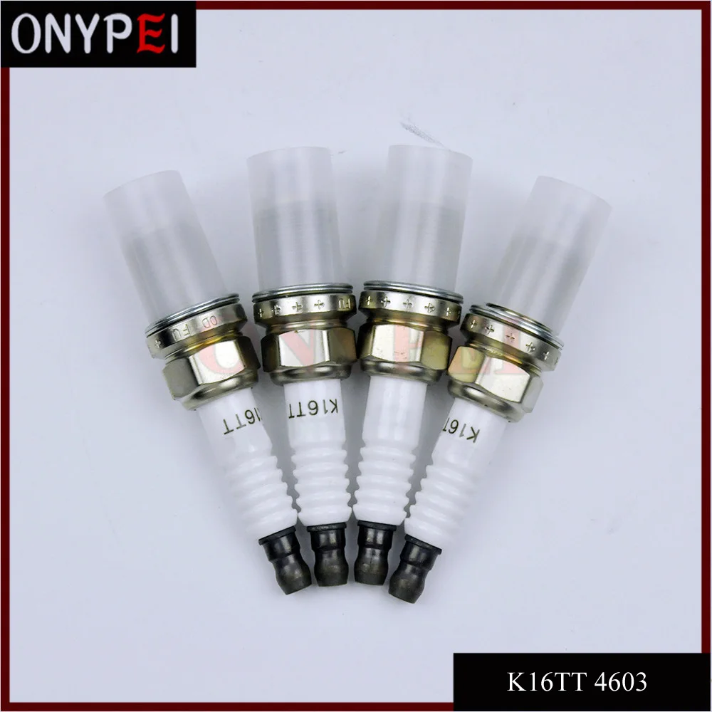 4 шт. K16TT 4603 свечи зажигания для Защитные чехлы сидений сшитые специально TOYOTA Corolla