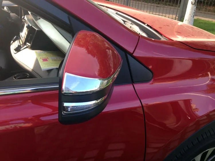 2013 2014 для toyota RAV4 Модифицированная боковая зеркальная обшивка зеркала отделка