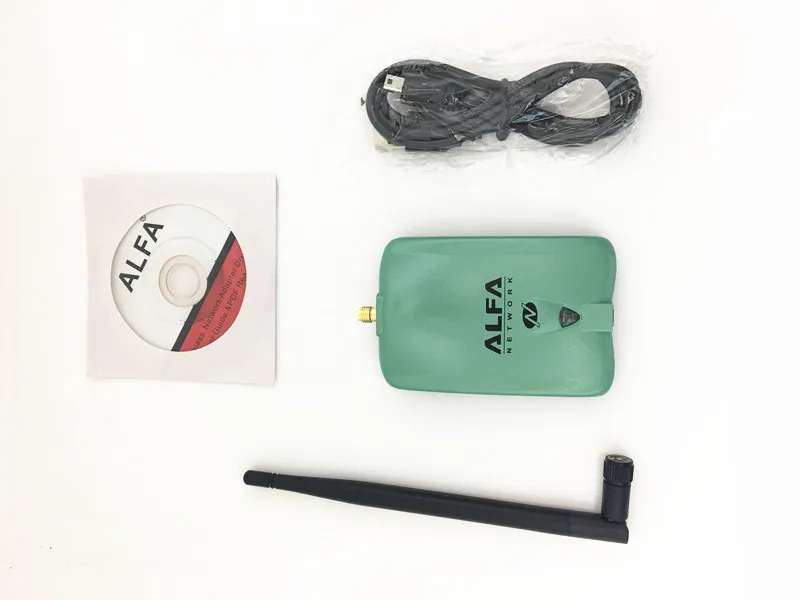 ALFA AWUS036NH WIFI Адаптер Ralink 3070L Wifi Сетевая карта 2000 МВт ALFA Беспроводной Wi-Fi USB-приемник / адаптер с 5dbi Аненна 1 компл