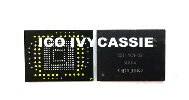 Чип NAND для ИС флэш памяти eMMC 8 ГБ BGA169 100% протестирован|Интегральные схемы| |