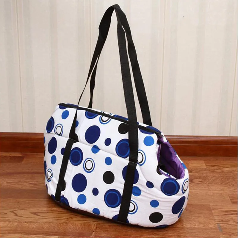 Сумка переноска для домашних питомцев PB708 дышащая с красивым принтом маленьких