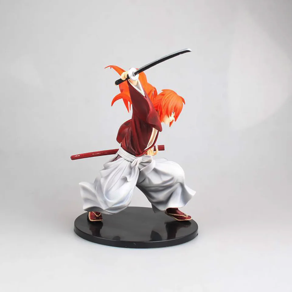

Tronzo Action Figure Rurouni Kenshin HITOKIRI BATTOSAI Himura Kenshin Collectible PVC Action Figure Model Toys