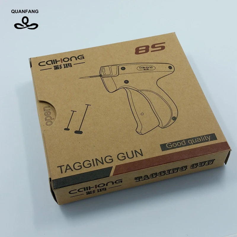 Quanfang к ткани одежде с помощью одежды ценовые этикетки, теги пистолет 5000 острые шипы цепляют маркировки одежды маркировки Пистолеты для DIY Швейные Ремесло Инструменты BY-001D
