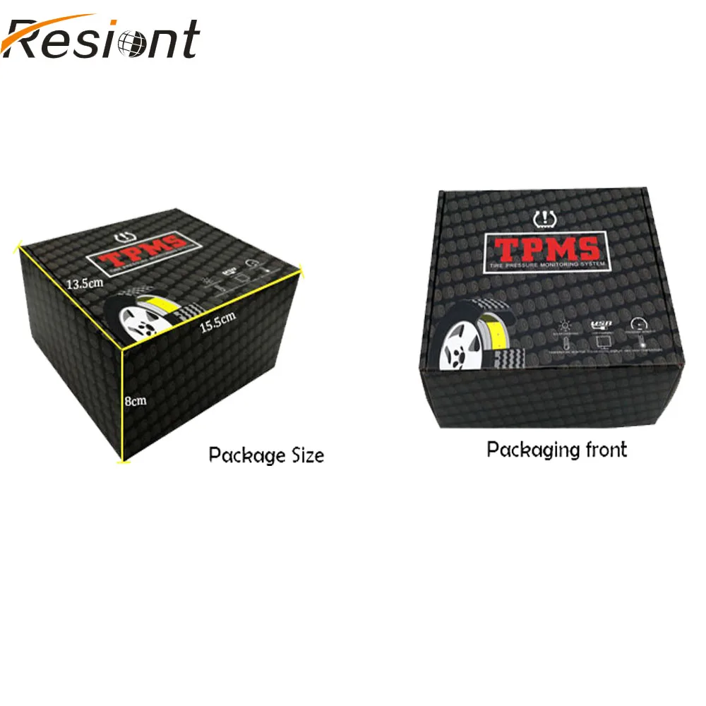 ЖК цифровой дисплей TPMS Автомобильная солнечная энергия Система мониторинга