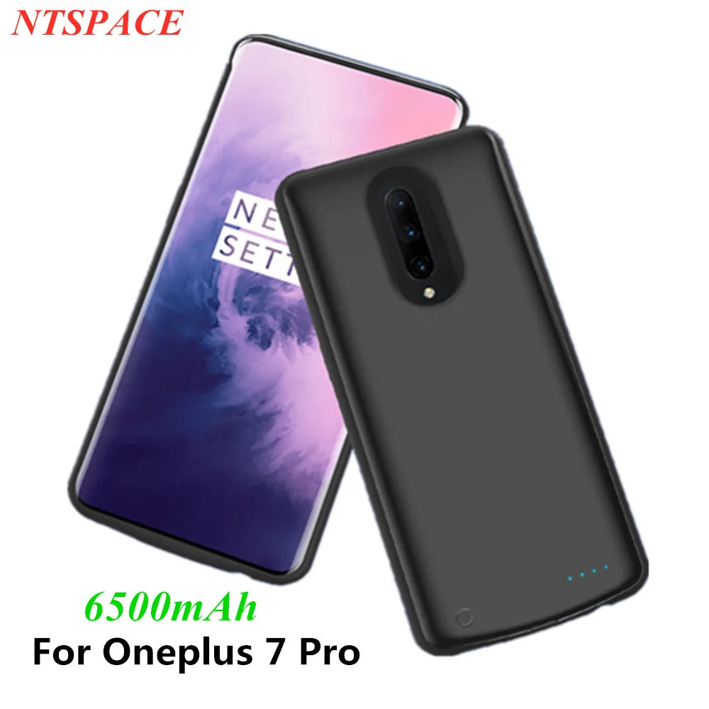 6500 мАч Внешний аккумулятор зарядное устройство чехол для Oneplus 7 Pro power Bank