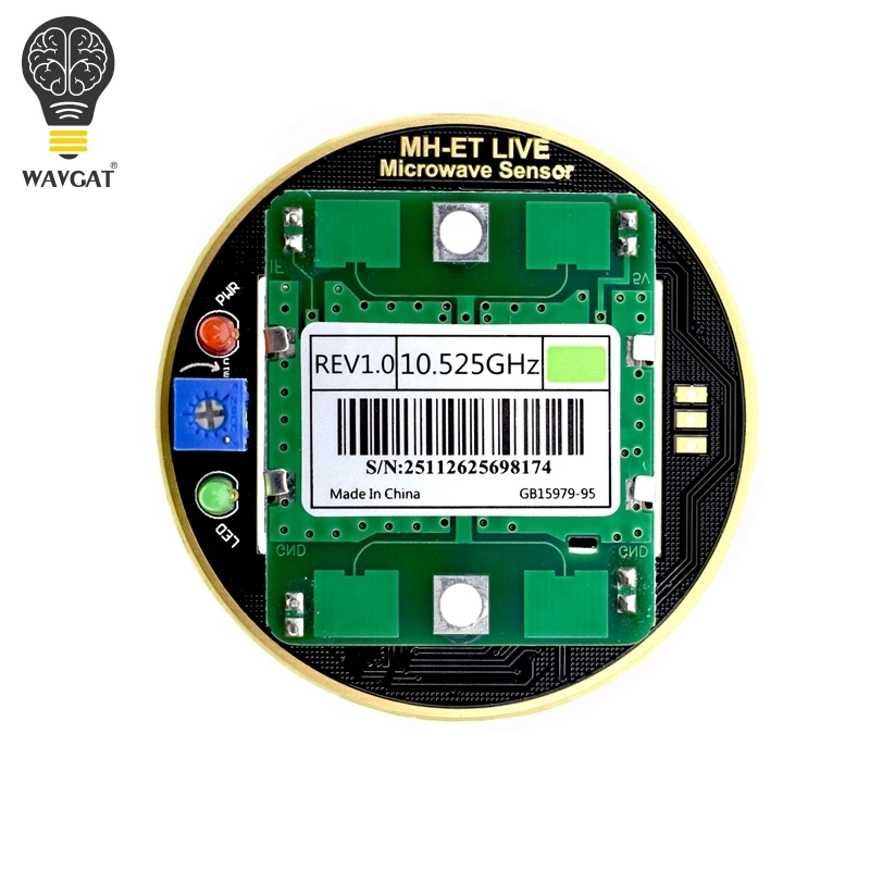 Микроволновый датчик HB100 X 10 525 ГГц 2 16 м допплеровский радар индукционный модуль