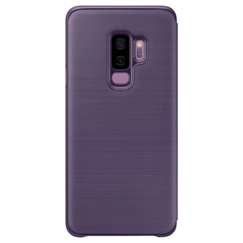 Для samsung Galaxy S9 S 9 Plus светодиодный чехол флип чехол 360 милый ударопрочный кошелек ультра тонкий телефон роскошный кожаный чехол