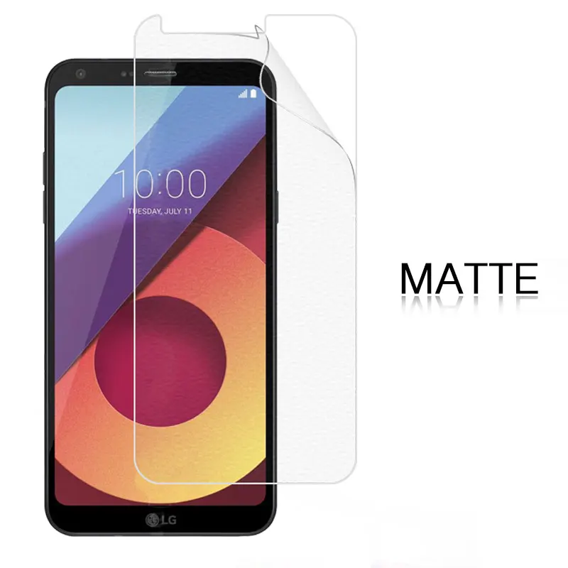 Антибликовая матовая пленка для LG Q6 X220G HD прозрачный глянцевый защитный чехол